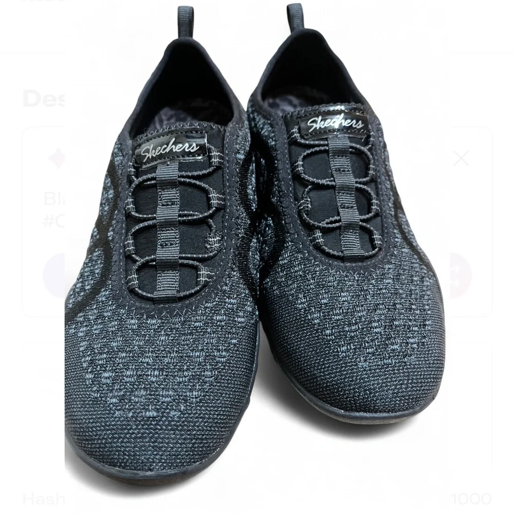Skechers Black Women's Shoes Relaxed Fit Air Cooled Memory Foam